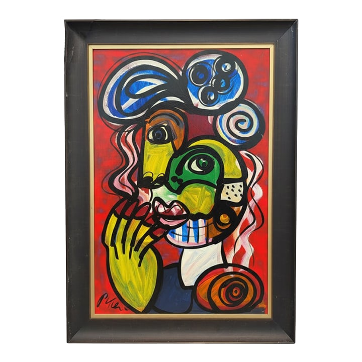 My Friend Pablo Picasso, Thank You for the Time, Peter Keil: Peter Keil is a German artist who focuses primarily on abstract expressionism. Keil painted with some of the greats, including Joan MirÃ³, Pablo Picasso, and Andy Warhol, to name a few. This