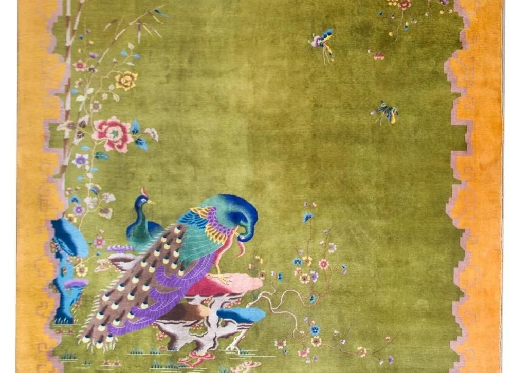 Early 20th Century Chinese Art Deco Rug - 5