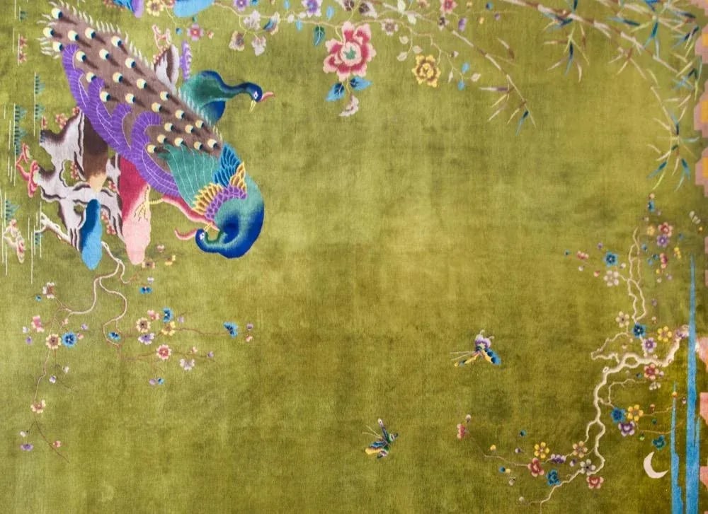 Early 20th Century Chinese Art Deco Rug - 7