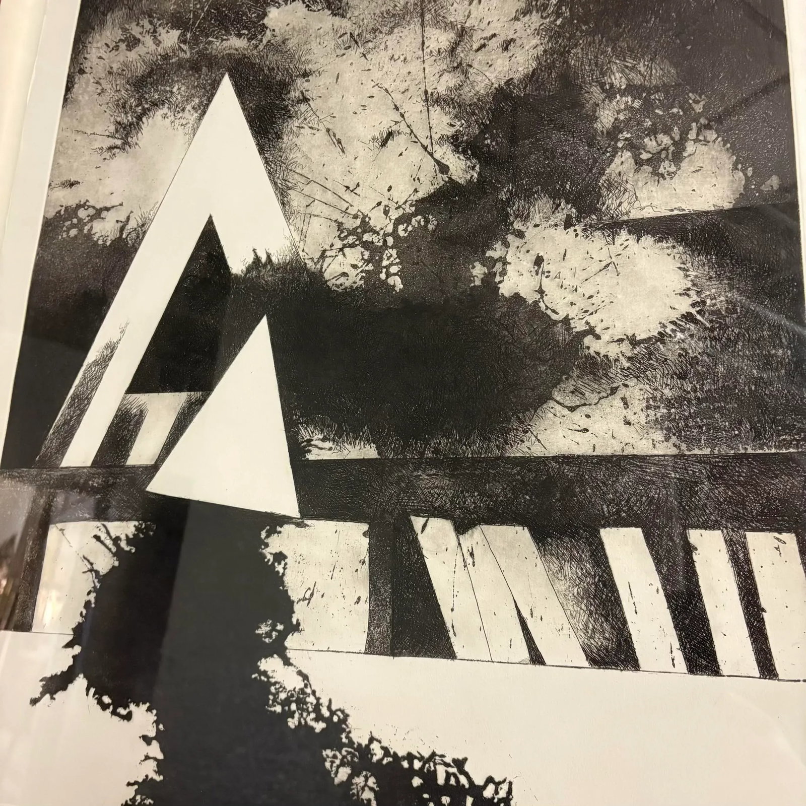 Robert Sperry 1984 Framed Etching - 10