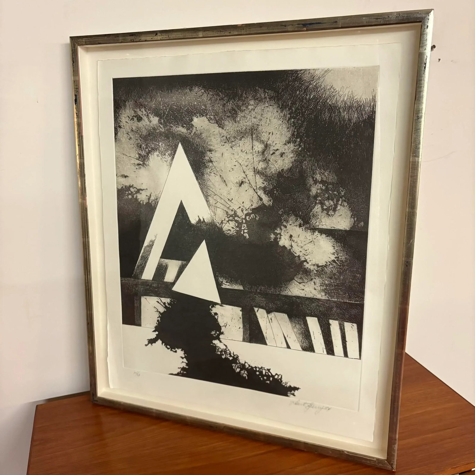 Robert Sperry 1984 Framed Etching - 3