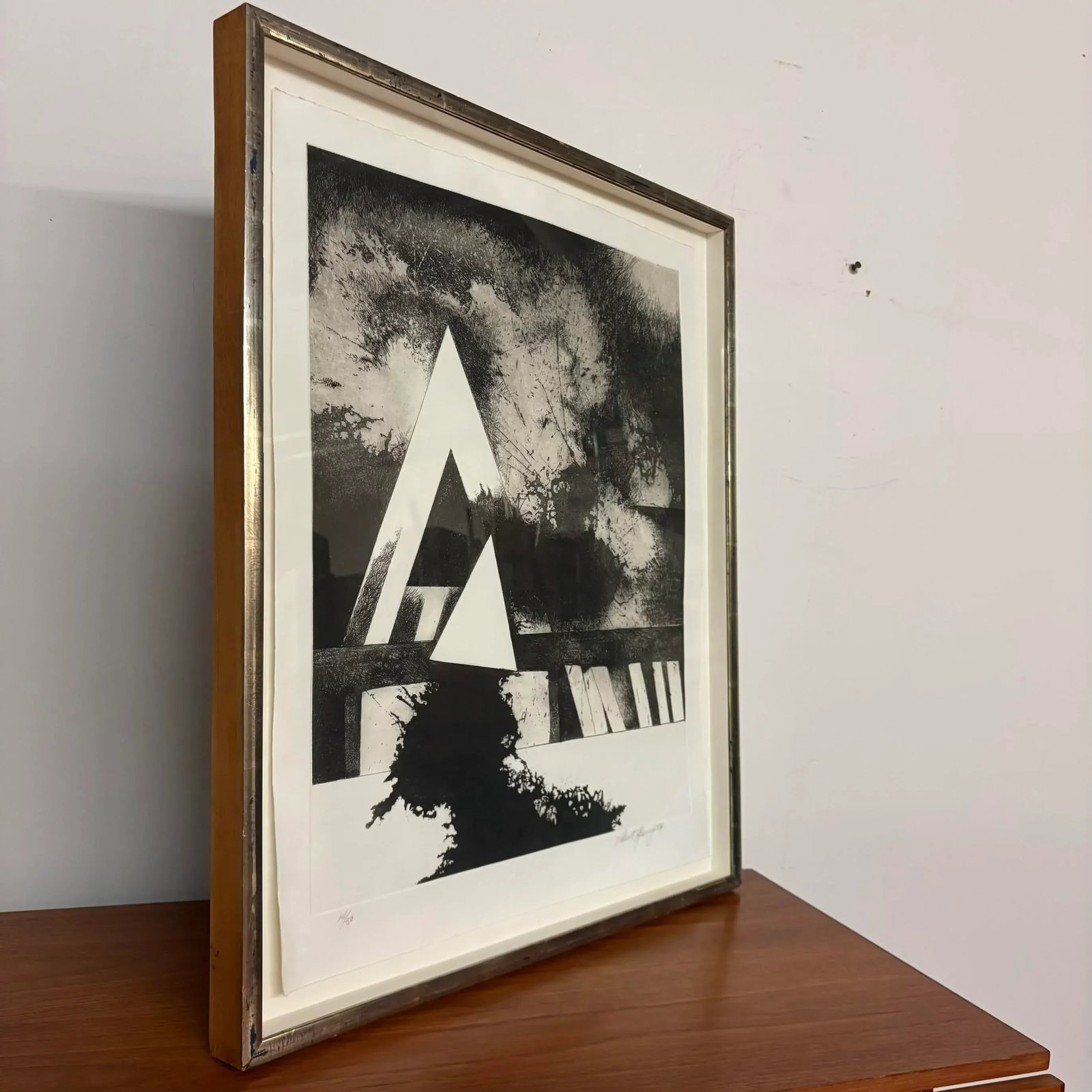 Robert Sperry 1984 Framed Etching - 8