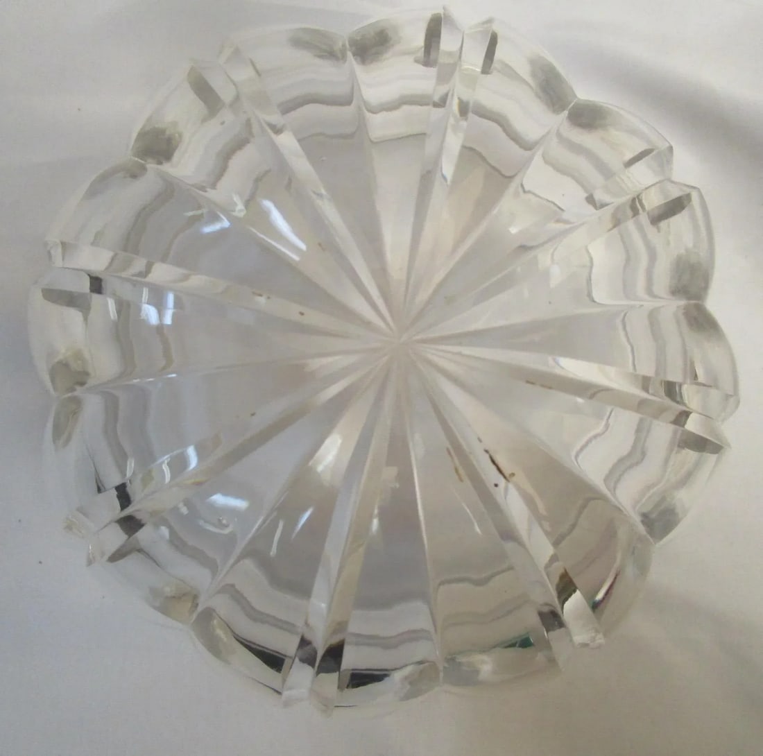 Georgian Regency Facet Cut Glass Wine Rinser Bowls Circa 1820 Set of Six - 8
