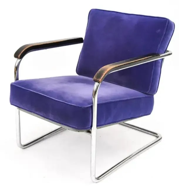 Werner Max Moser Embru Wohnbedarf Wm1 Reclining Lounge Chair Switzerland 1939 - 3