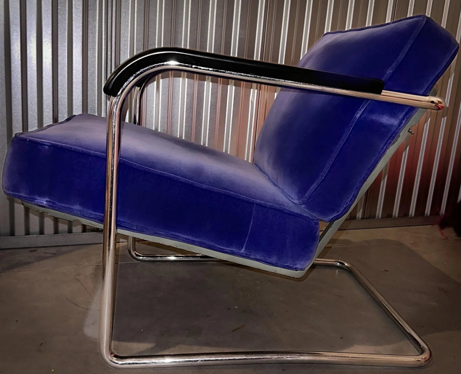 Werner Max Moser Embru Wohnbedarf Wm1 Reclining Lounge Chair Switzerland 1939 - 4