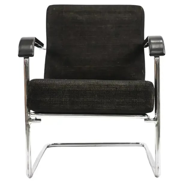 Werner Max Moser Embru Wohnbedarf Wb21 Reclining Lounge Chair Switzerland 1935 - 3