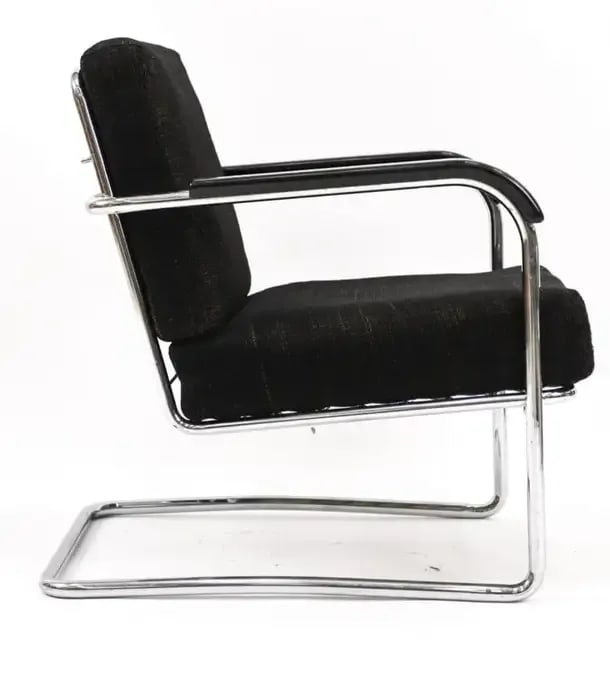 Werner Max Moser Embru Wohnbedarf Wb21 Reclining Lounge Chair Switzerland 1935 - 5