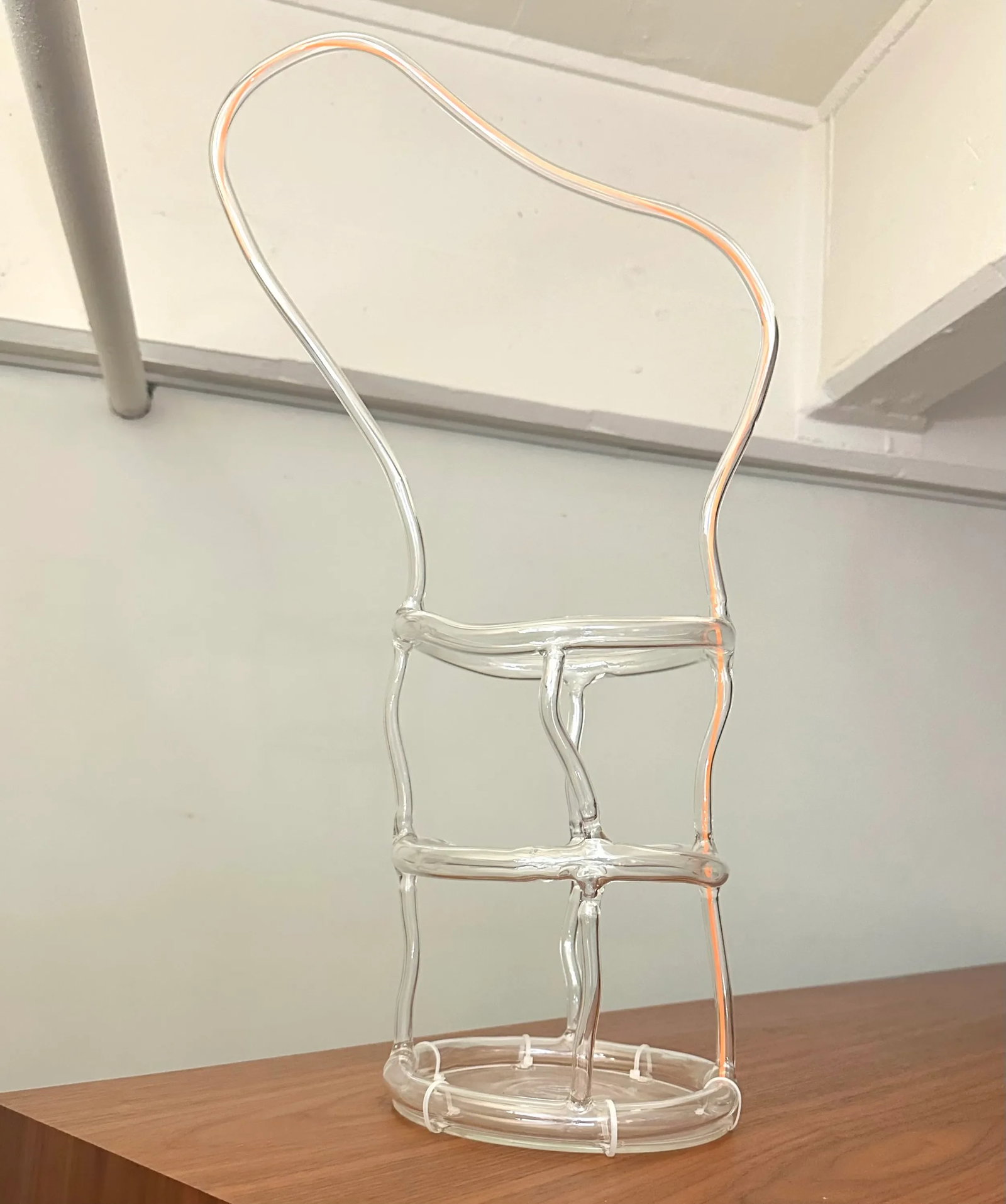 Andrea Branzi Orange Canaries Basket #7, Fused Glass Sculpture, 2008 - 5