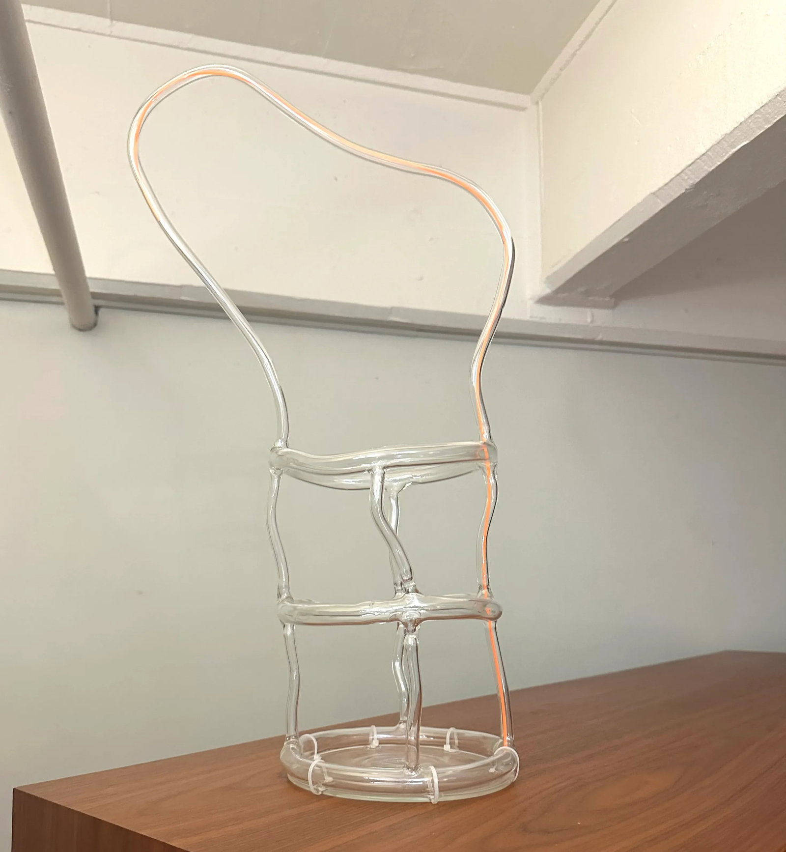 Andrea Branzi Orange Canaries Basket #7, Fused Glass Sculpture, 2008 - 6