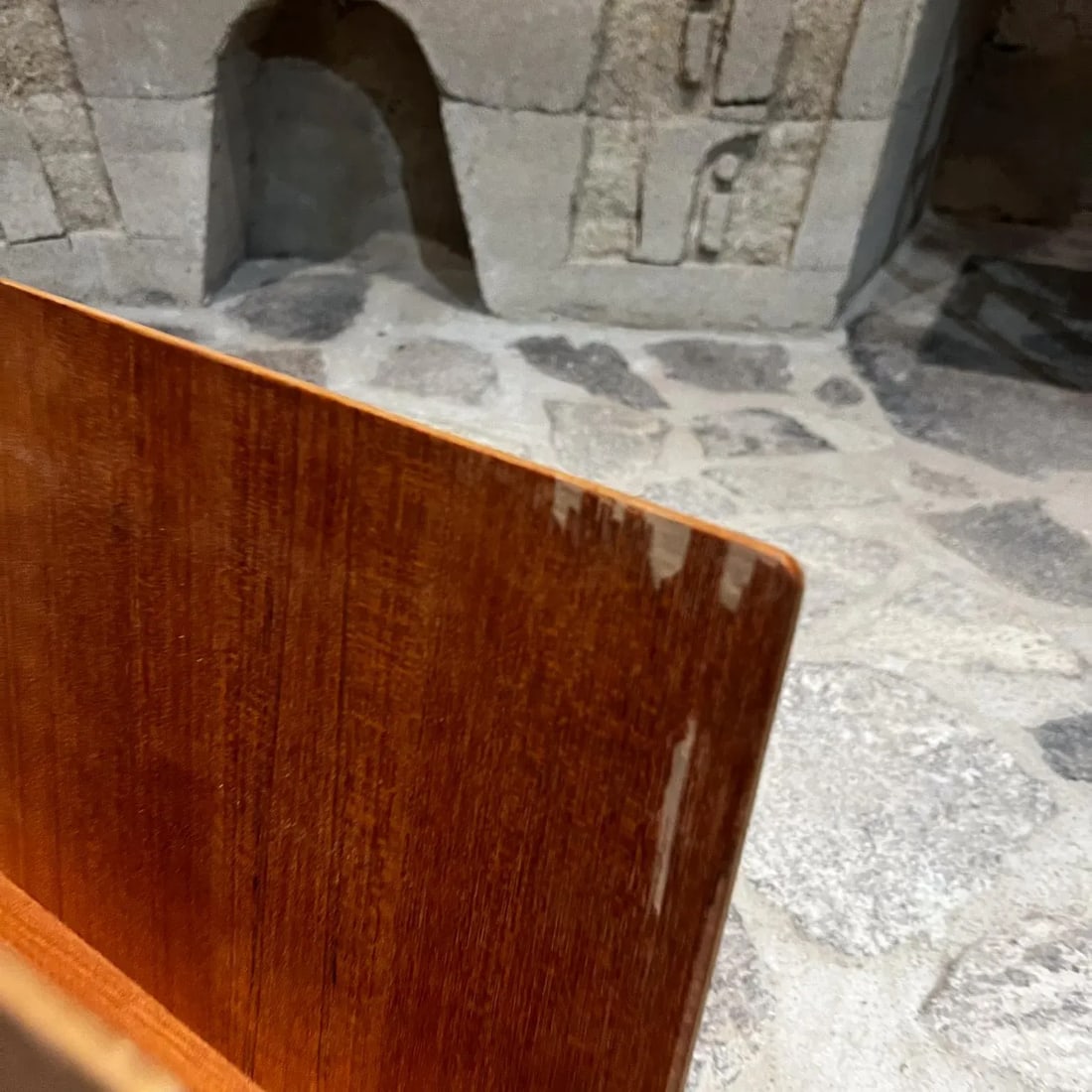 1980s Modern Sculptural Teak Magazine Rack After Alvar Aalto - 11