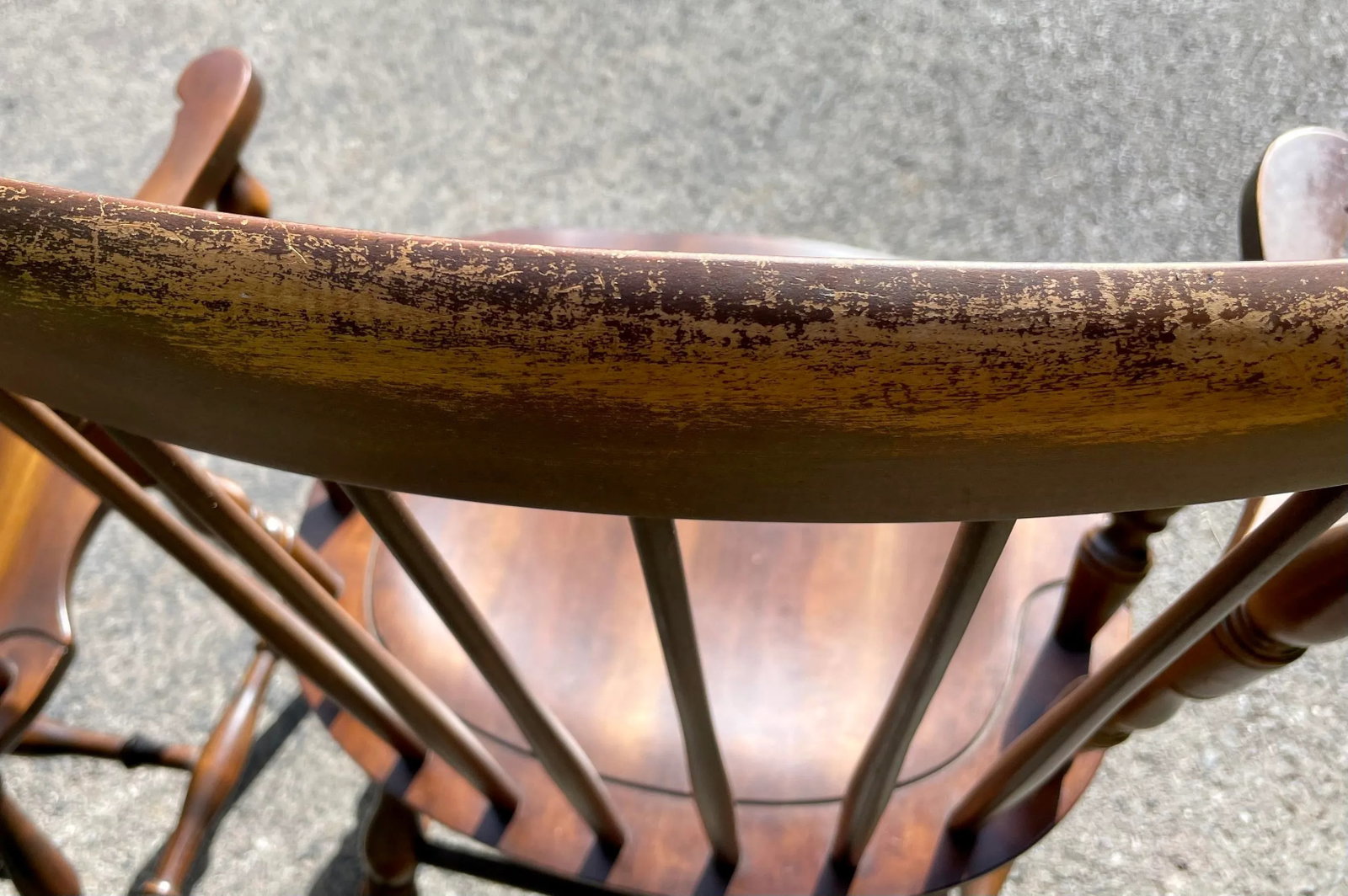 L. Hitchcock Fan Back Windsor Chairs - Set of 6 in Riverton Finish - 10