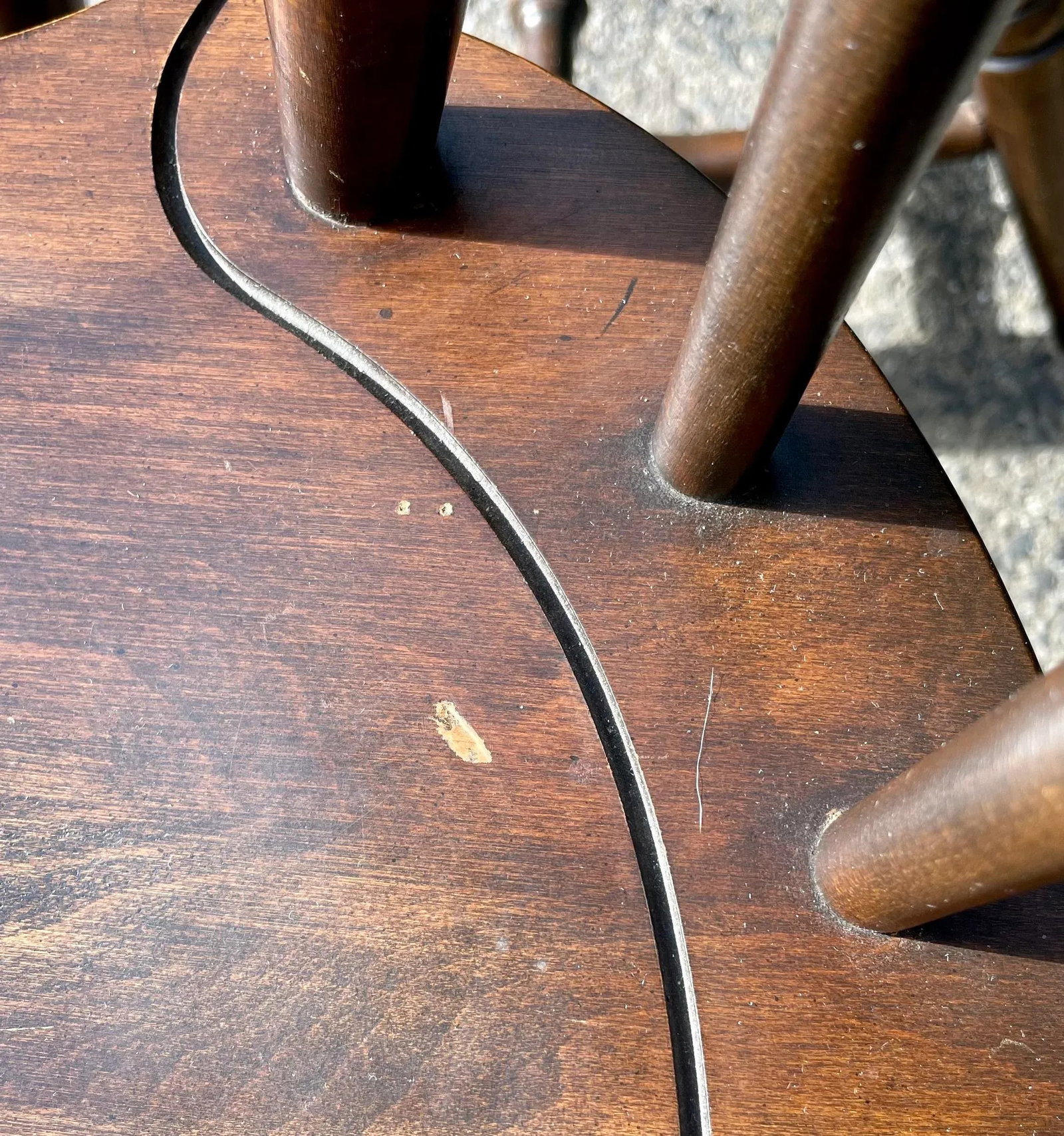 L. Hitchcock Fan Back Windsor Chairs - Set of 6 in Riverton Finish - 11