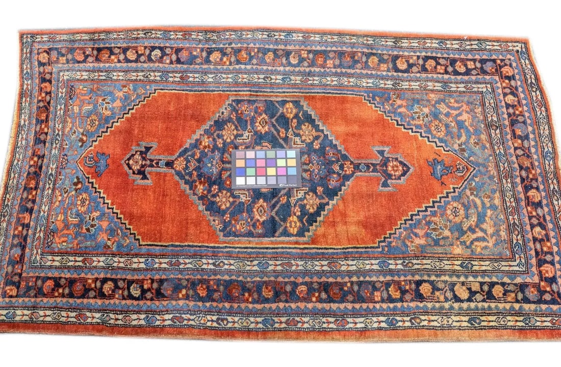 Late 18th Century Antique Persian Bidjar Rug 2'8'' x 4'1'' - 3