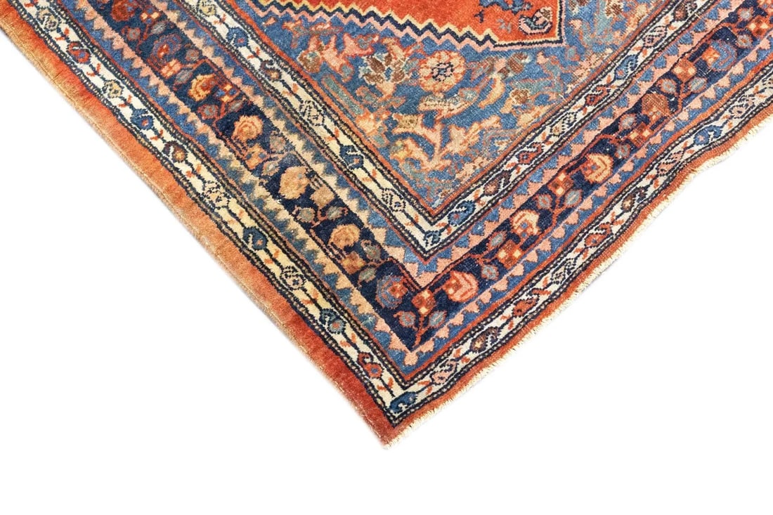 Late 18th Century Antique Persian Bidjar Rug 2'8'' x 4'1'' - 7