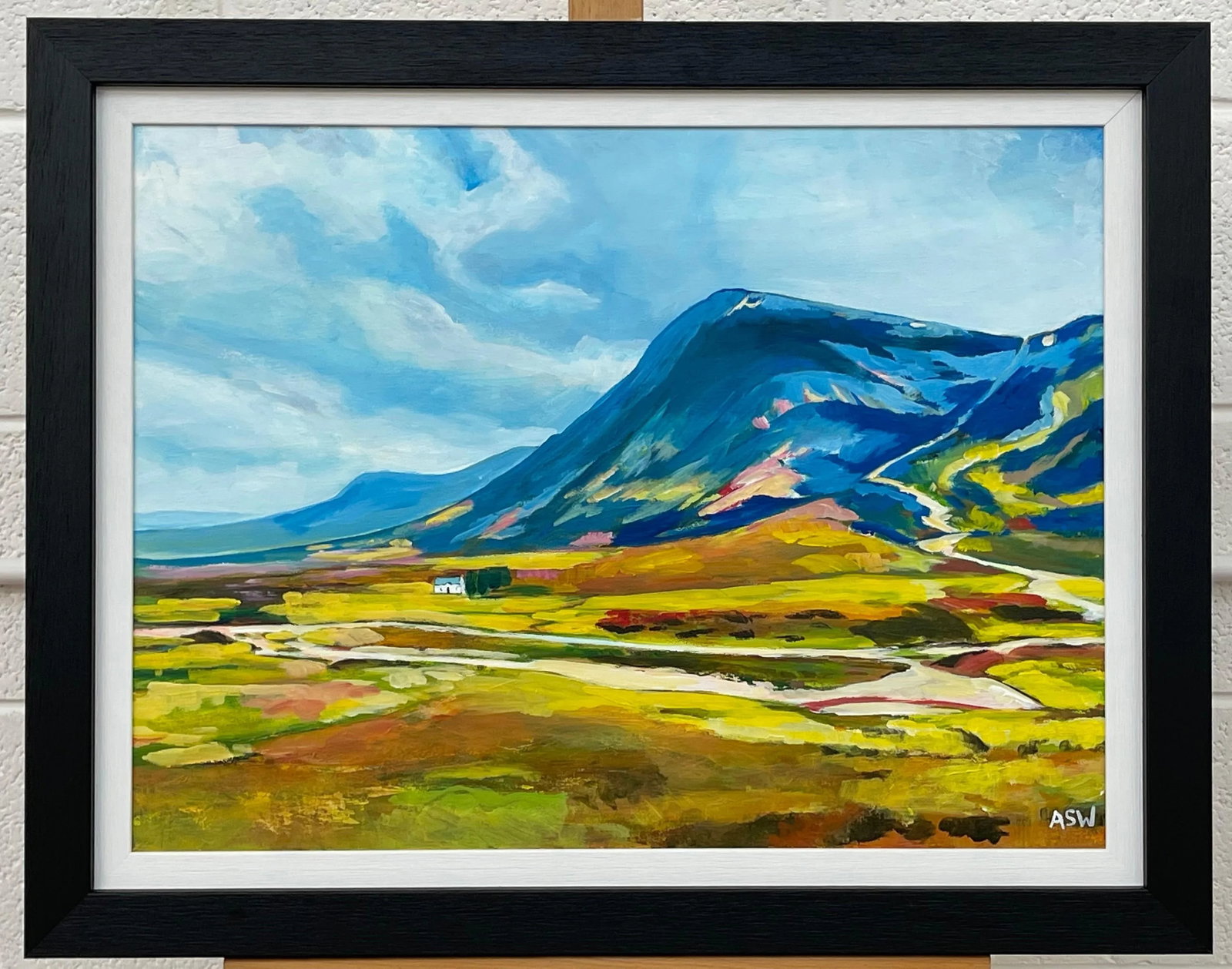 Angela Wakefield Colourful Abstract Landscape Painting of Scottish Highlands Contemporary Artist, 20 - 3