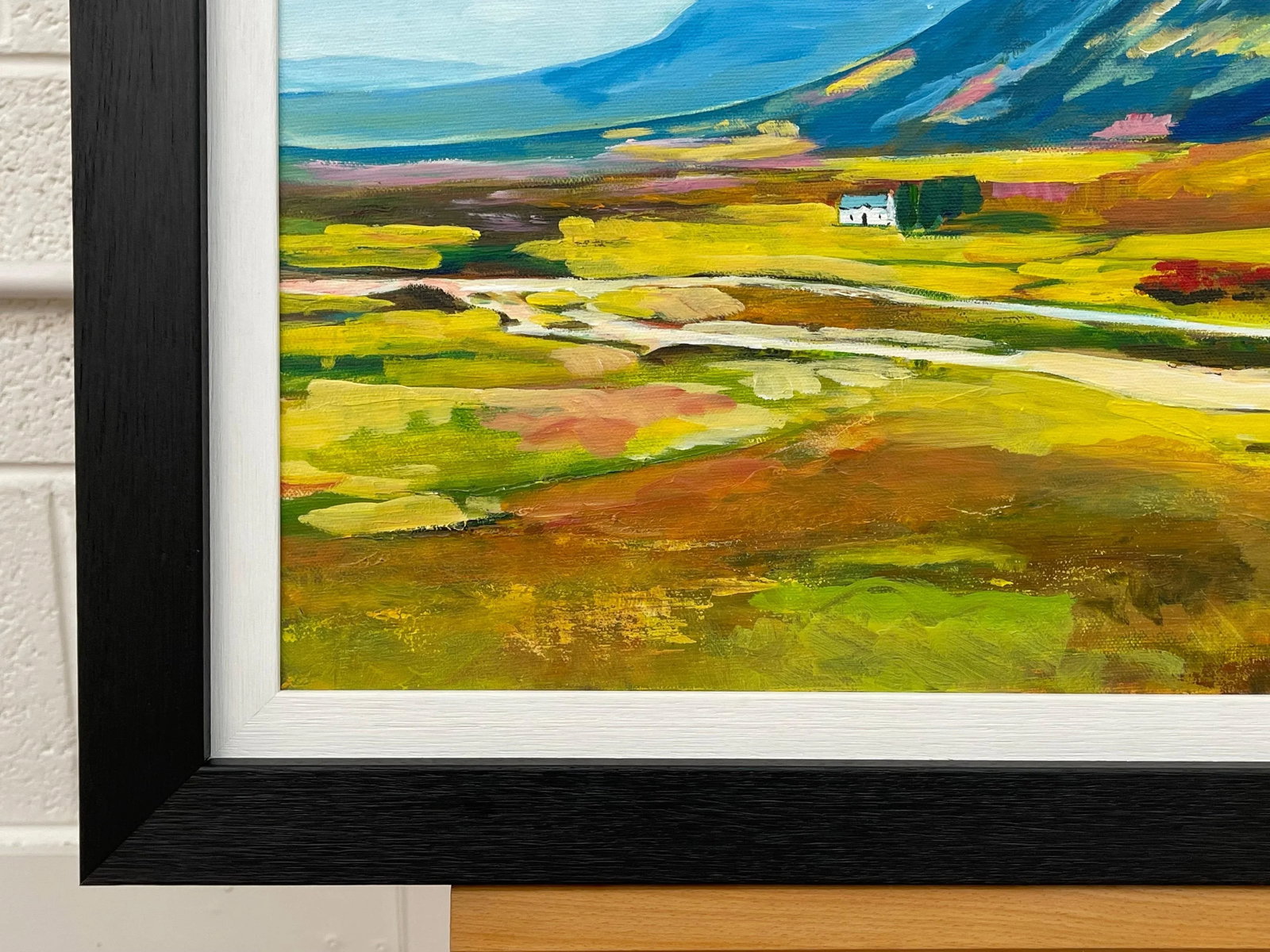 Angela Wakefield Colourful Abstract Landscape Painting of Scottish Highlands Contemporary Artist, 20 - 9