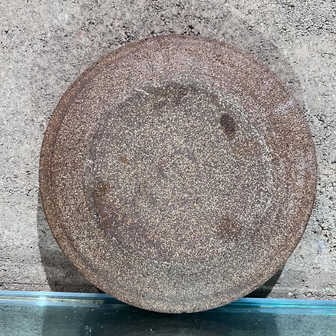 1960s Robert Maxwell Studio Pottery Stoneware Plate Santa Monica, Ca - 6