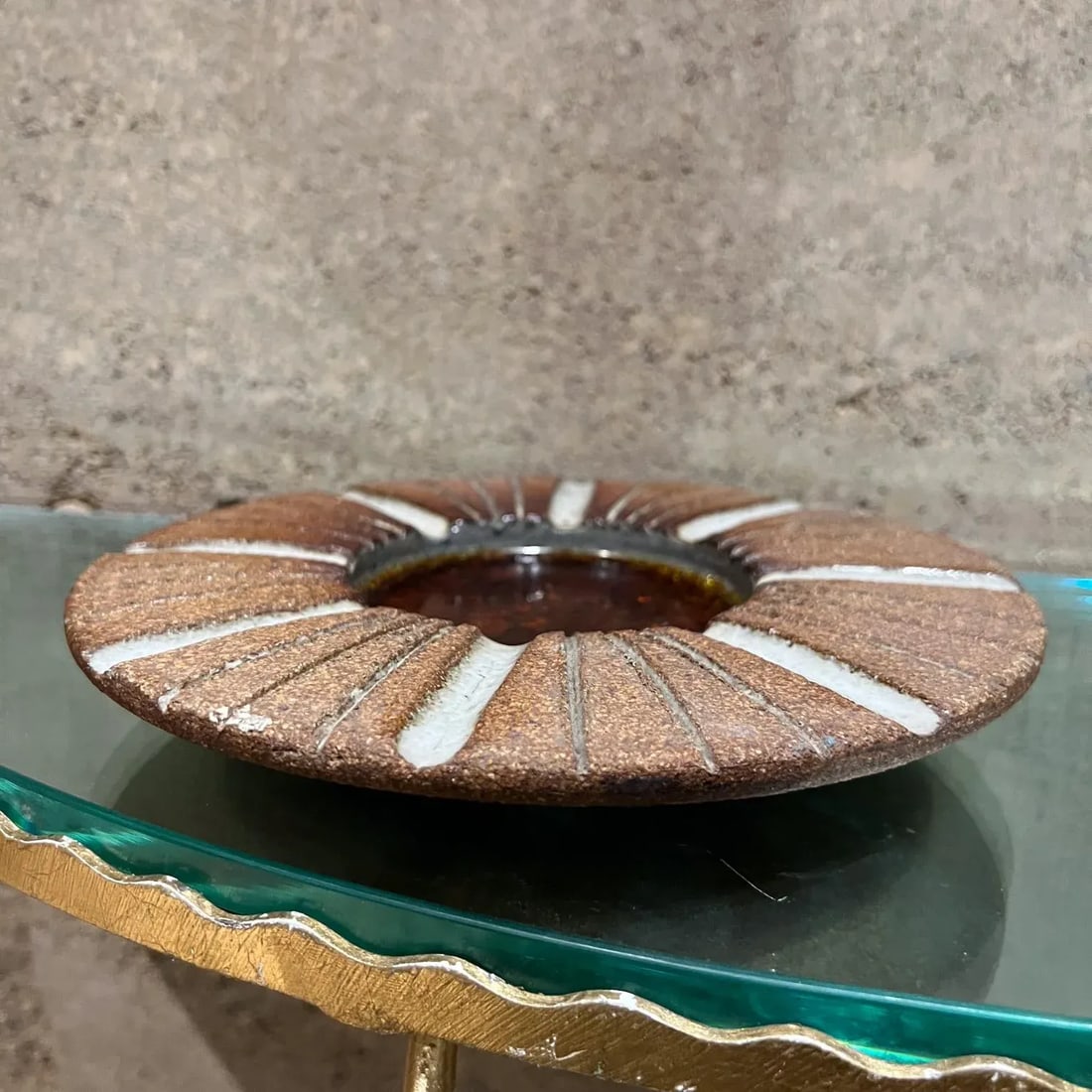 1960s Robert Maxwell Studio Pottery Art Plate Santa Monica, Calif - 4