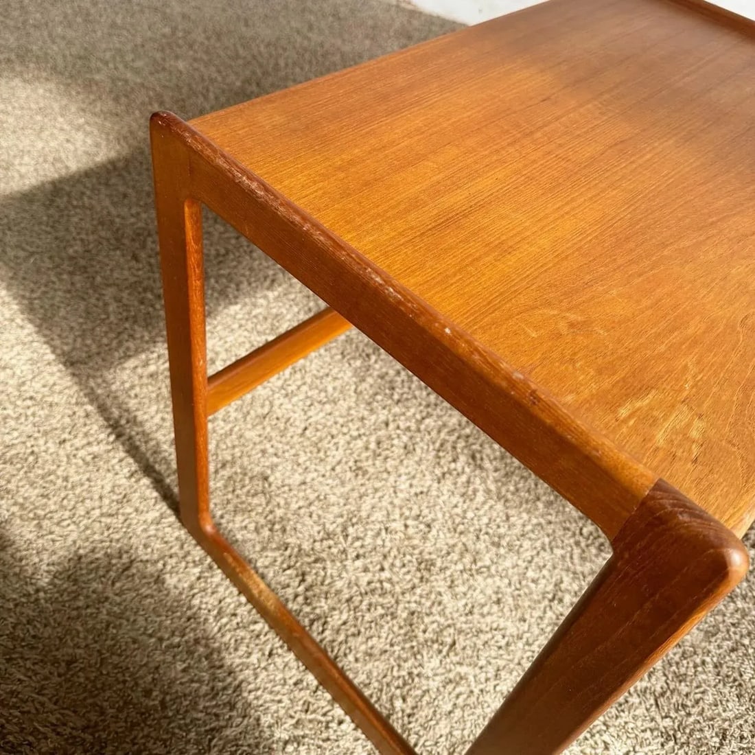 Mid Century Modern Teak Nesting Tables - Set of 3 - 7