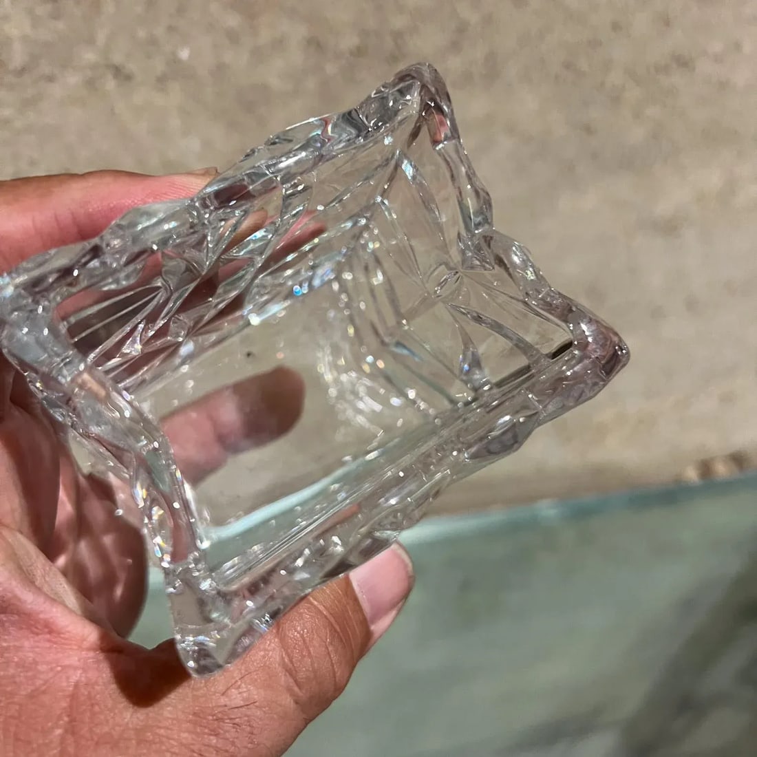 1970s Rosenthal Studio Linie Crystal Crinkle Vase Germany - 2