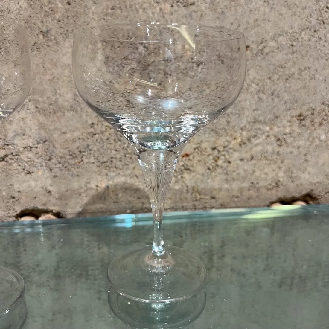 1980s Rosenthal Crystal Champagne Glasses Coupe Bjorn Wiinblad - 6