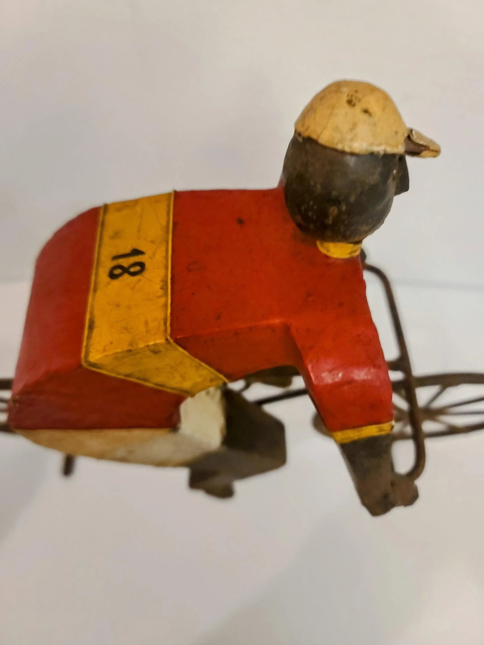 Vintage Manuel Felguerez Modern Bicyclist Sculpture - 5