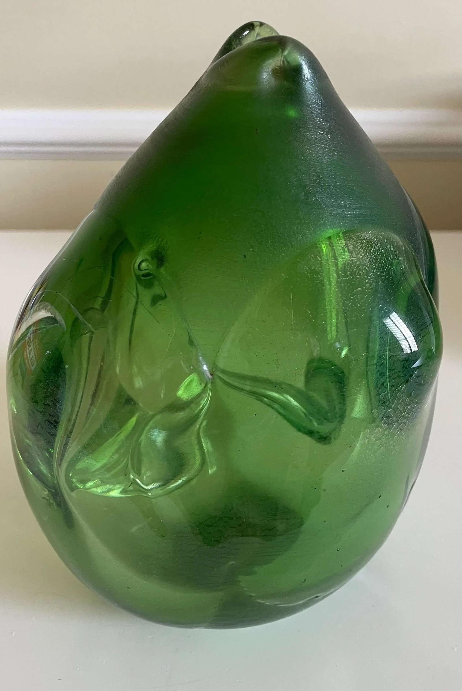 Signed Iridescent Glass Vase by Robert C. Fritz - 10