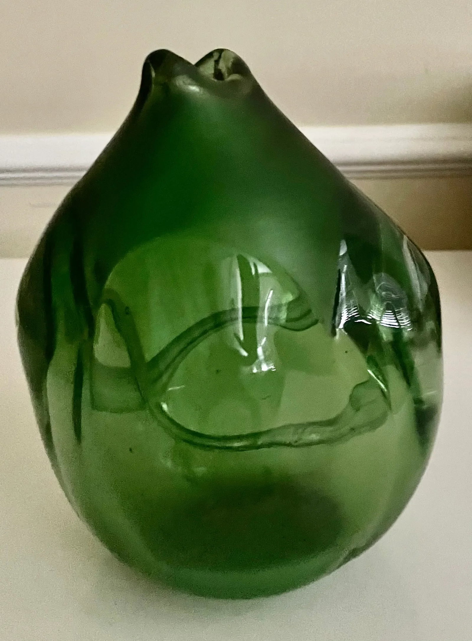 Signed Iridescent Glass Vase by Robert C. Fritz - 2