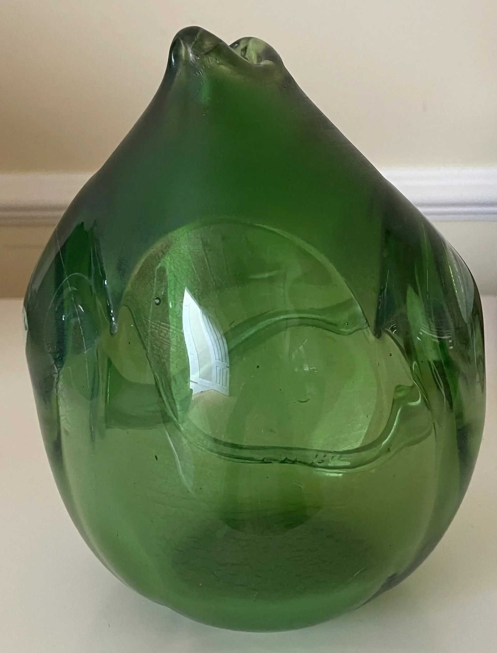 Signed Iridescent Glass Vase by Robert C. Fritz - 5