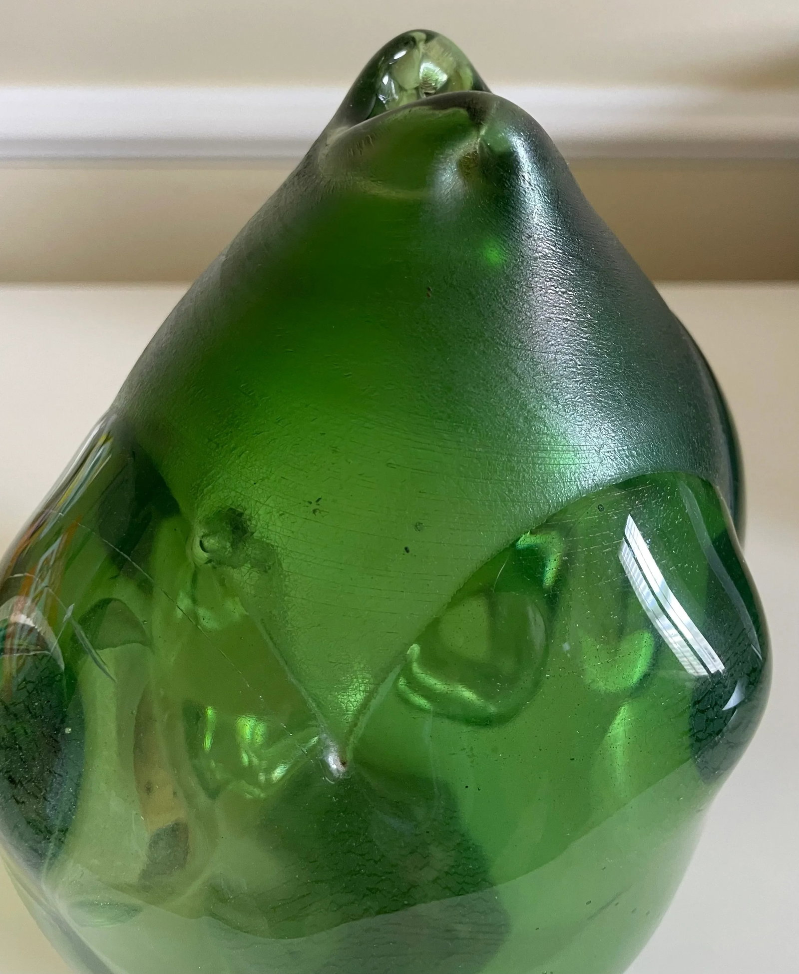 Signed Iridescent Glass Vase by Robert C. Fritz - 9