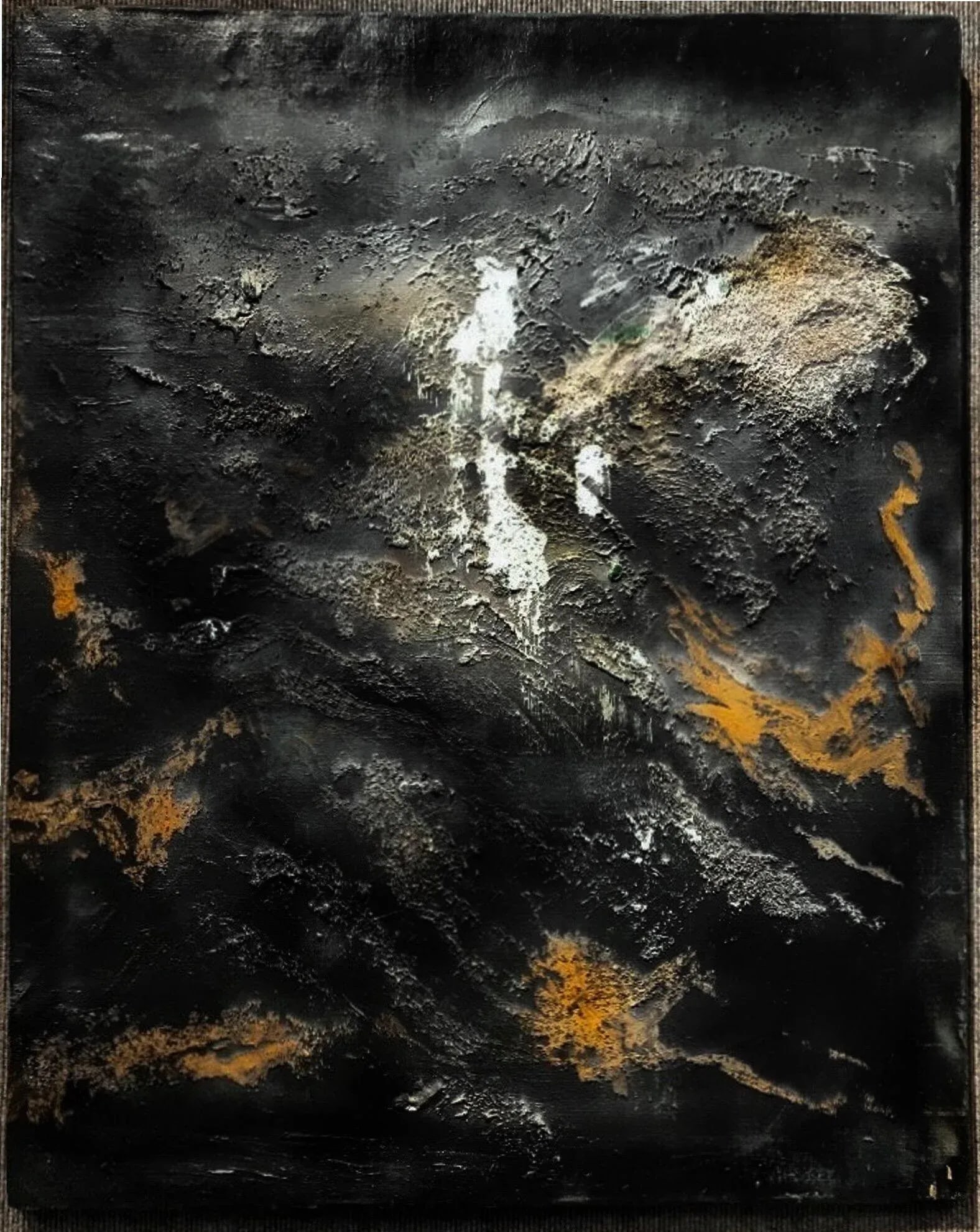 Mid-Century Modern Abstract "Arau Potter" Painting by Xavier Gonzalez, 1969 - 4