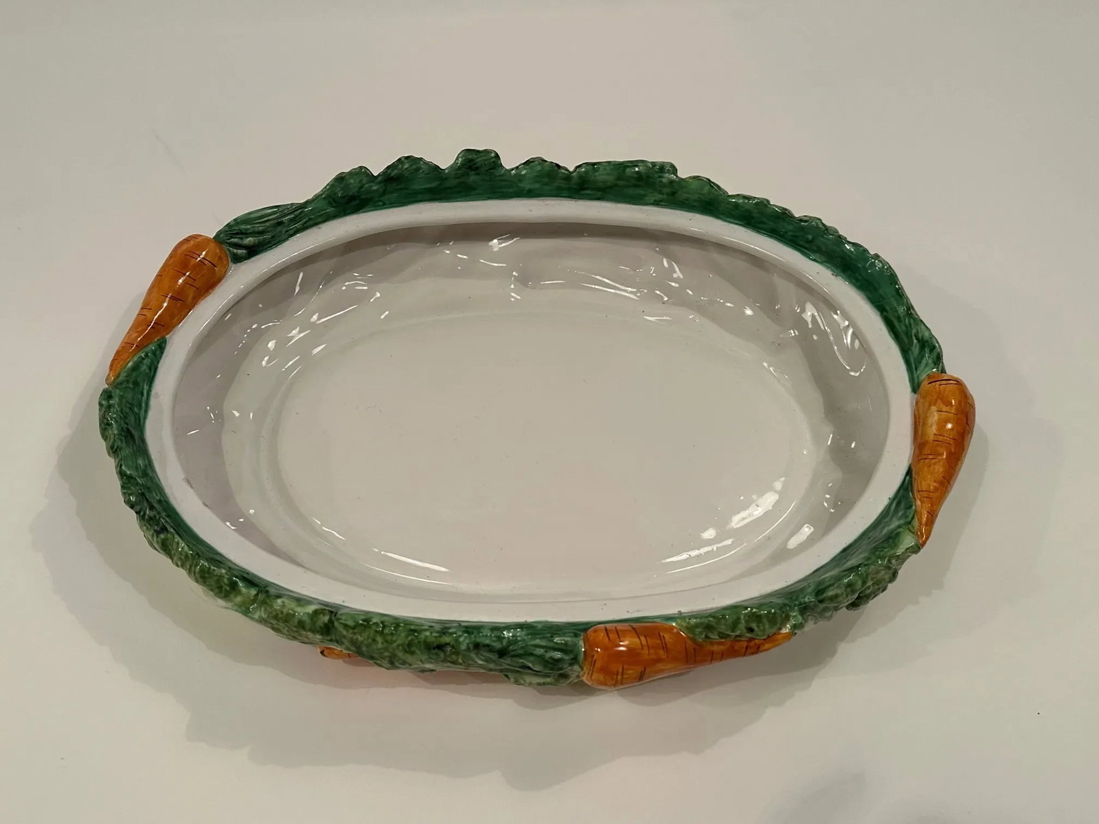 Italian Ceramic Majolica Rooster and Vegetable Tureen - 3