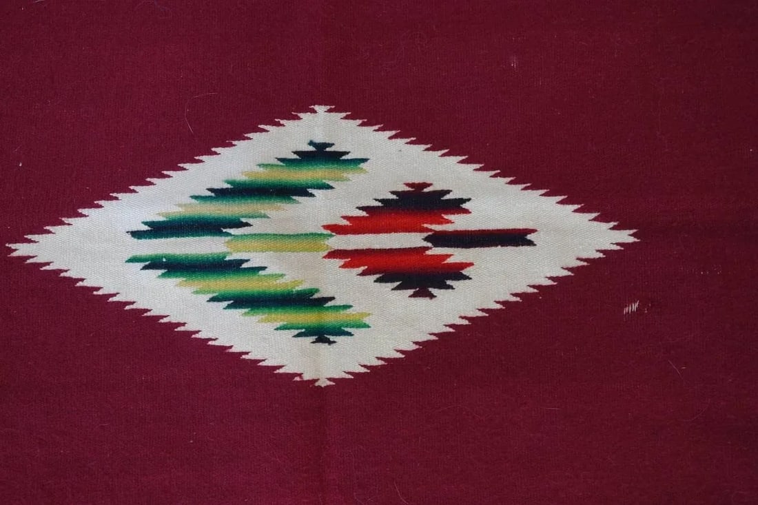 1920s Serapi Card Table Weavings - A Pair - 10