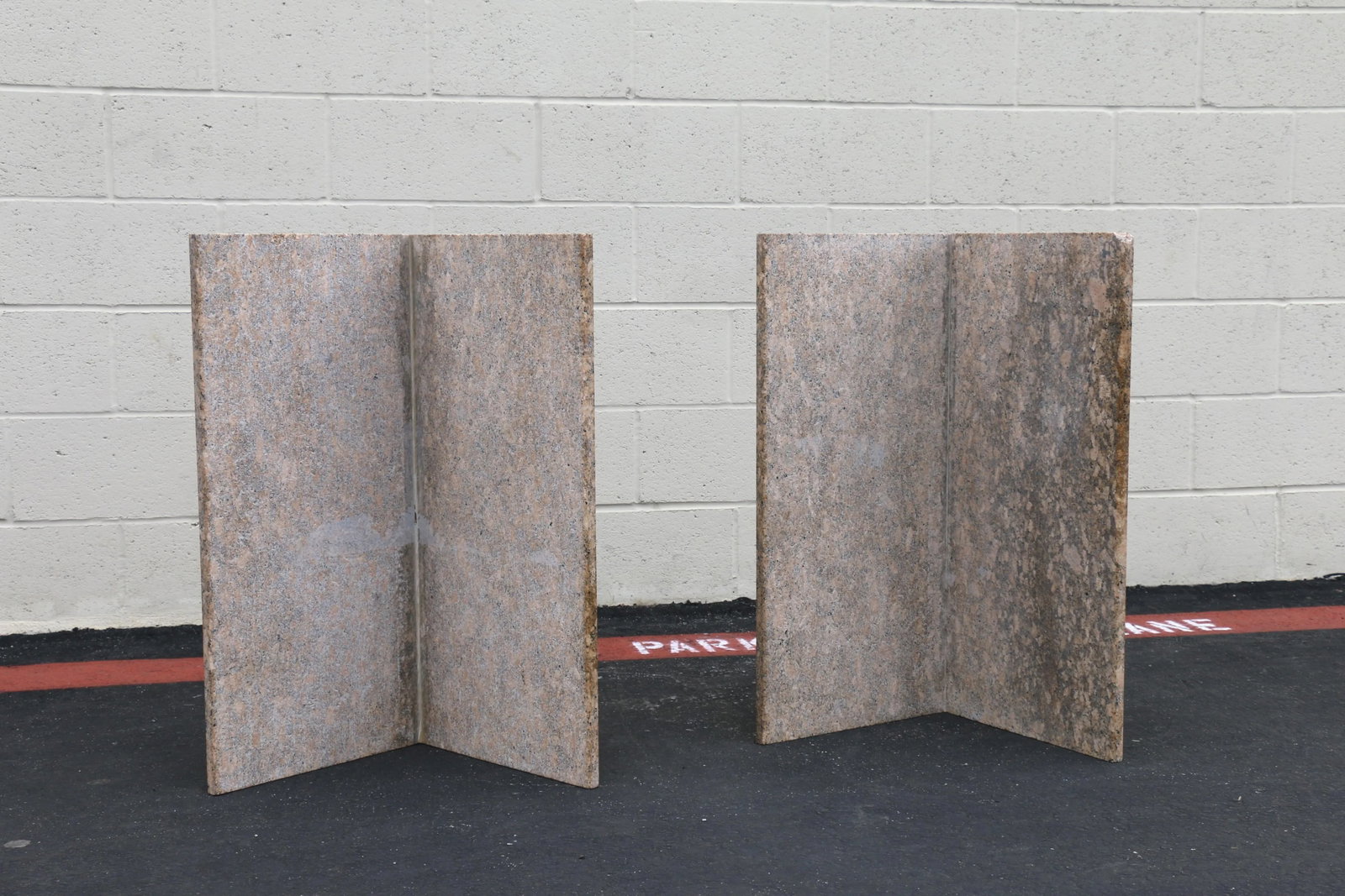 Vintage Italian Granite Dining Table, 1980s - 10