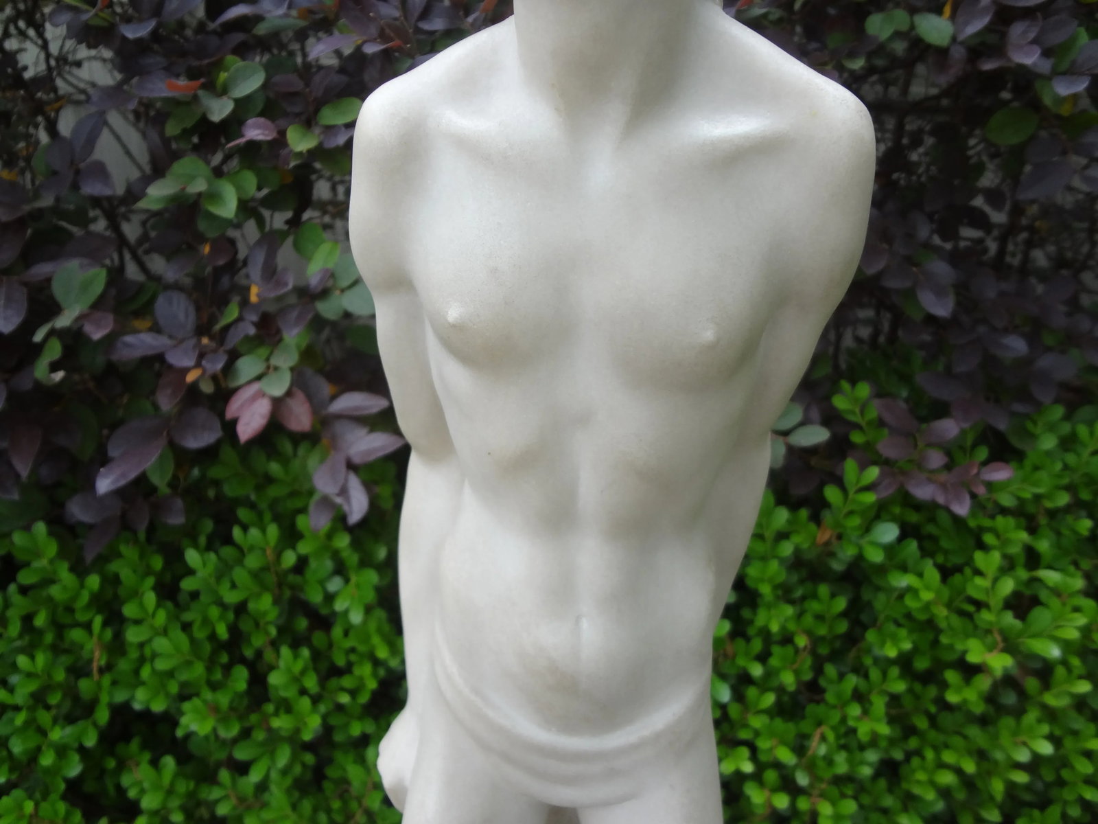 1930s Italian Carrara Marble Sculpture Signed Comana - 5