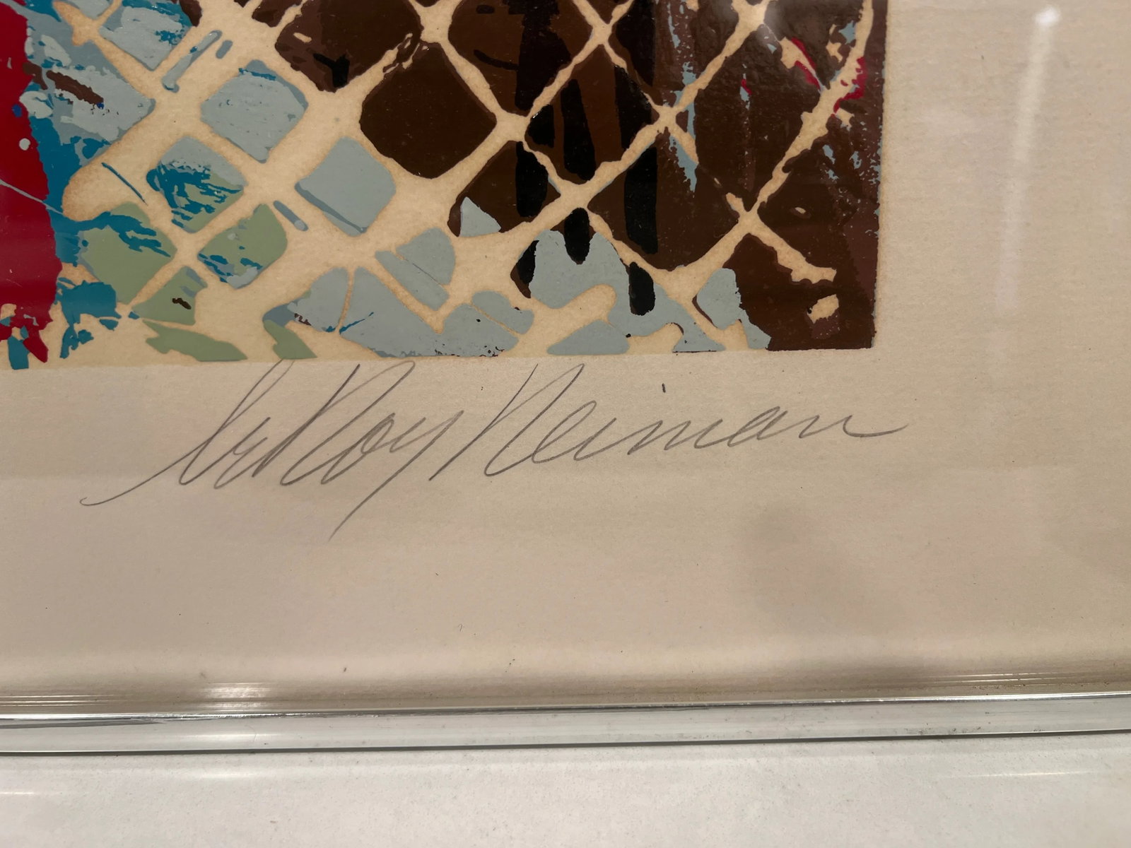 LeRoy Neiman "French Connection" Artist Proof Hockey Serigraph C. 1977 - 2