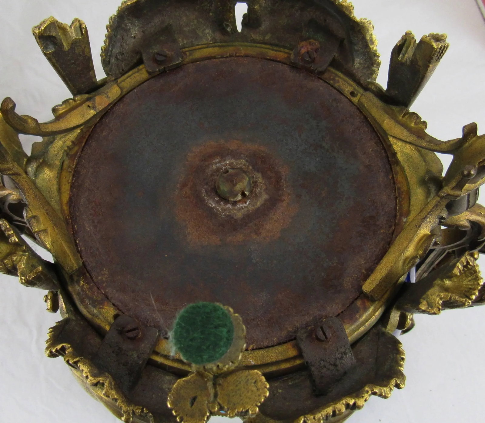 Enamel on Copper Jardinières in Bronze Doré, European 19th Century - a Pair - 4