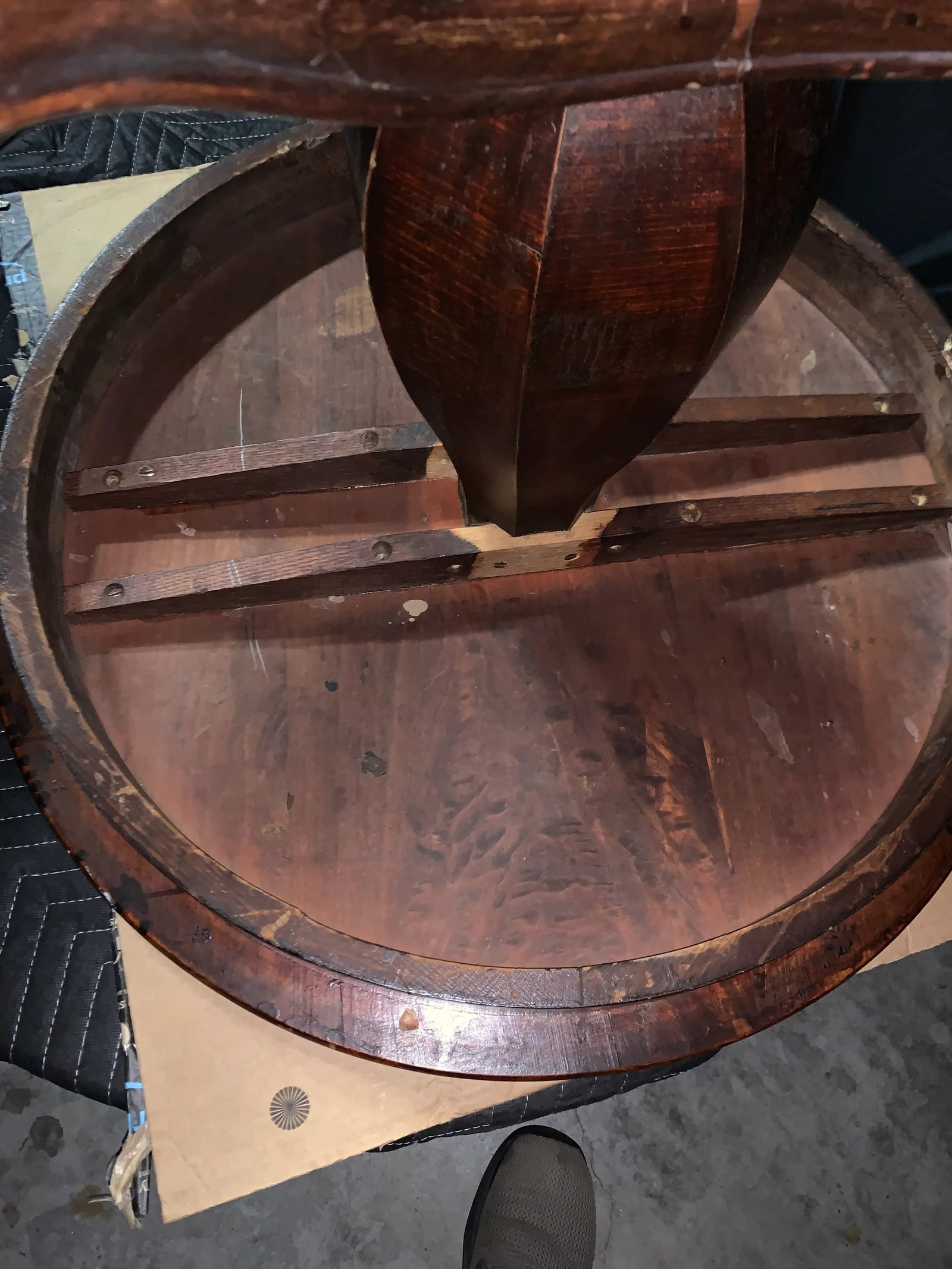 Empire Mahogany Center Table - 7