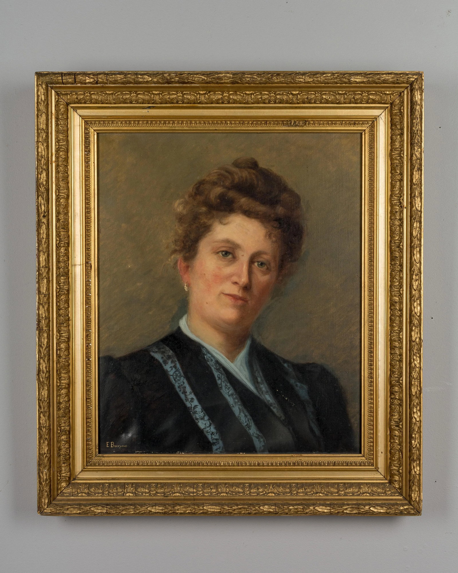 19th Century French Portraits - a Pair - 2