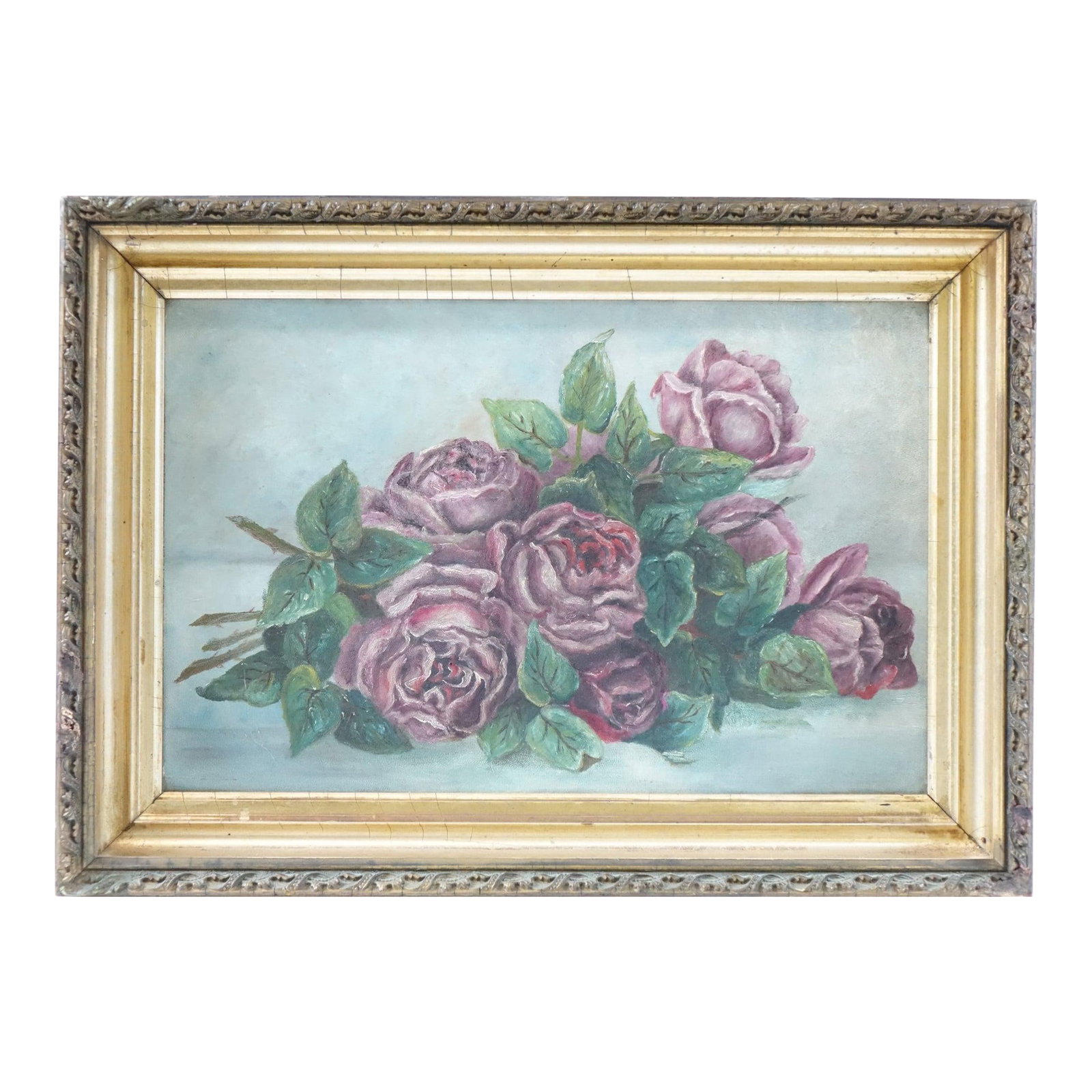 Floral Still Life Original Oil on Canvas (1 of 5)