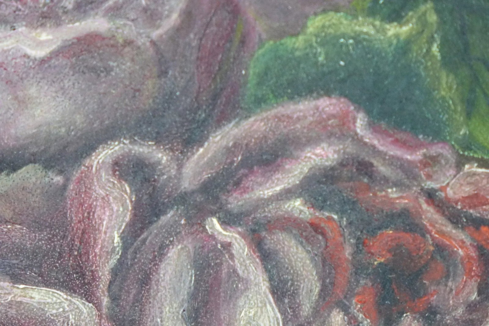 Floral Still Life Original Oil on Canvas - 2