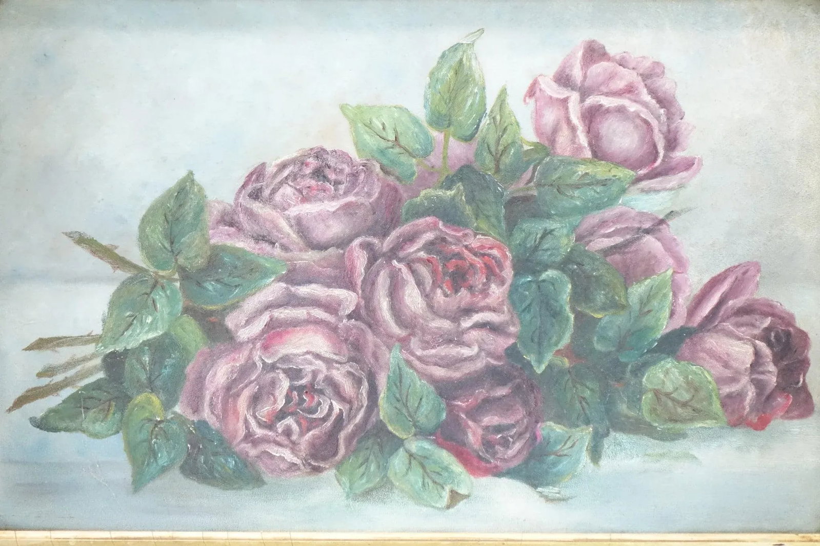 Floral Still Life Original Oil on Canvas - 3