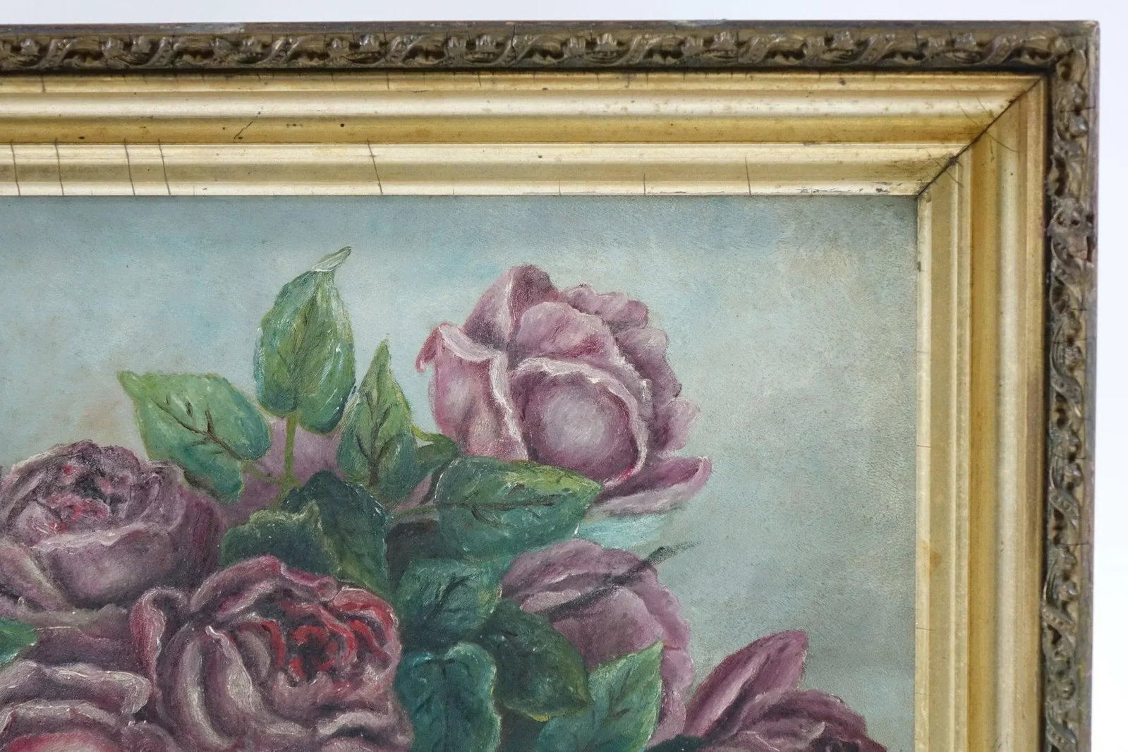Floral Still Life Original Oil on Canvas - 5