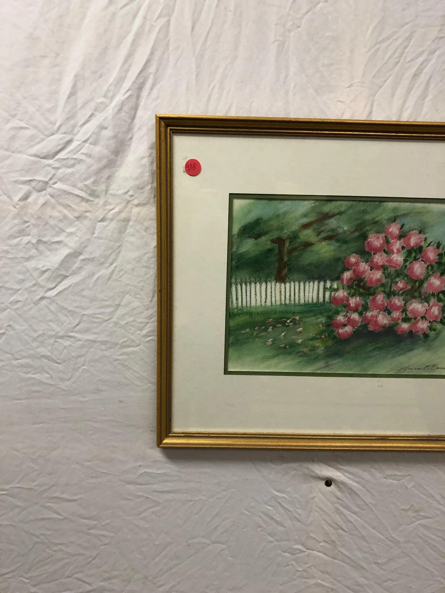 Spring's Embrace - Original Watercolor Painting Signed on the Bottom - 4