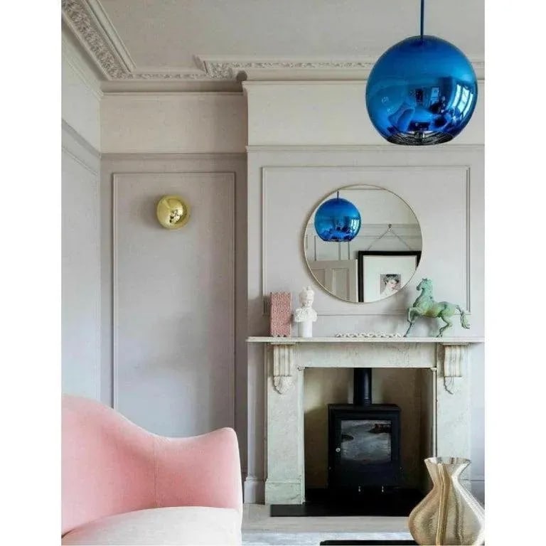 Tom Dixon Minimal Large Blue Copper Pendant Light, Limited Edition - 2