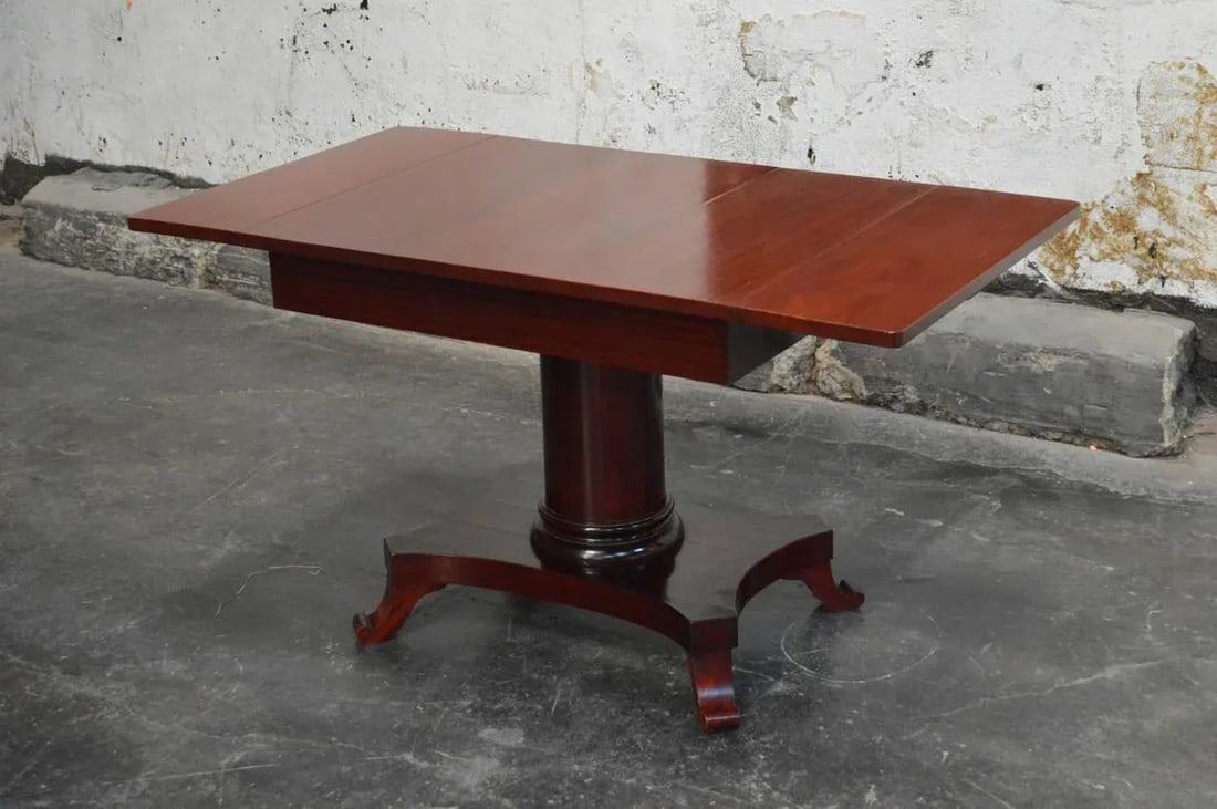 Swedish Karl Johan (Biedermeier), Drop-Leaf Center Table - 3