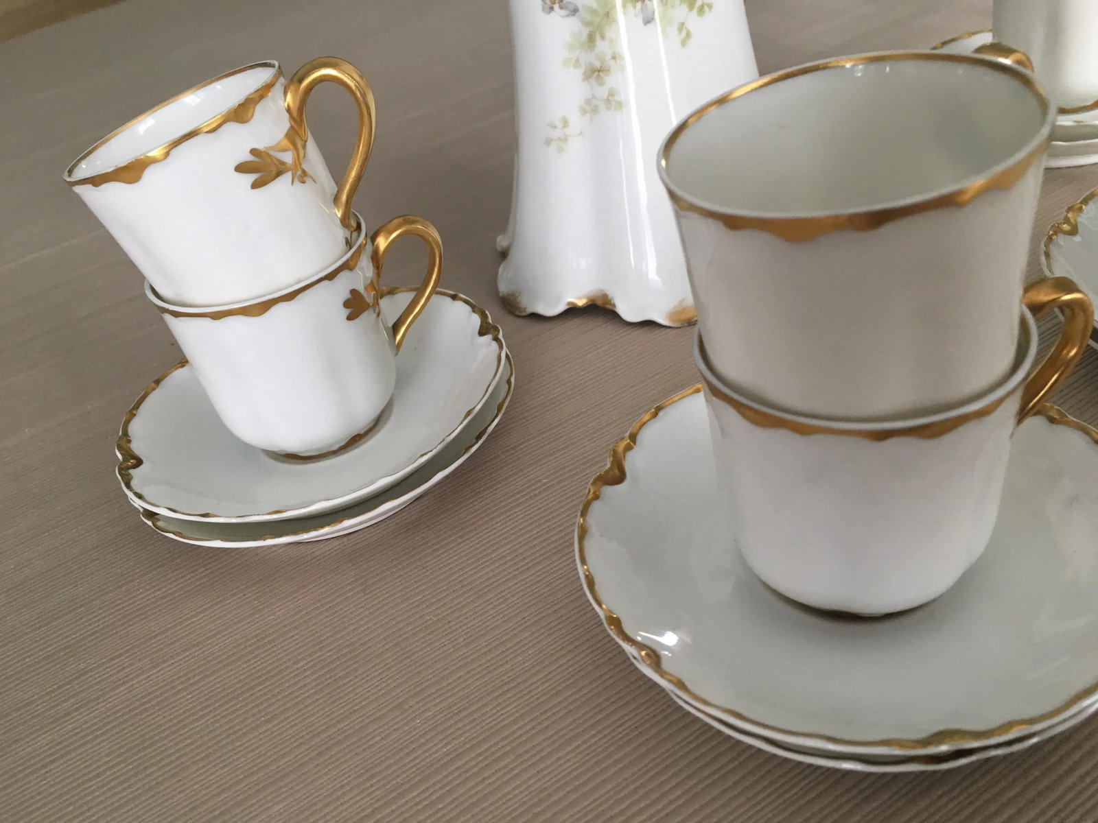 1970s Haviland Limoges Tea Chocolate Set - 18 Pieces - 3