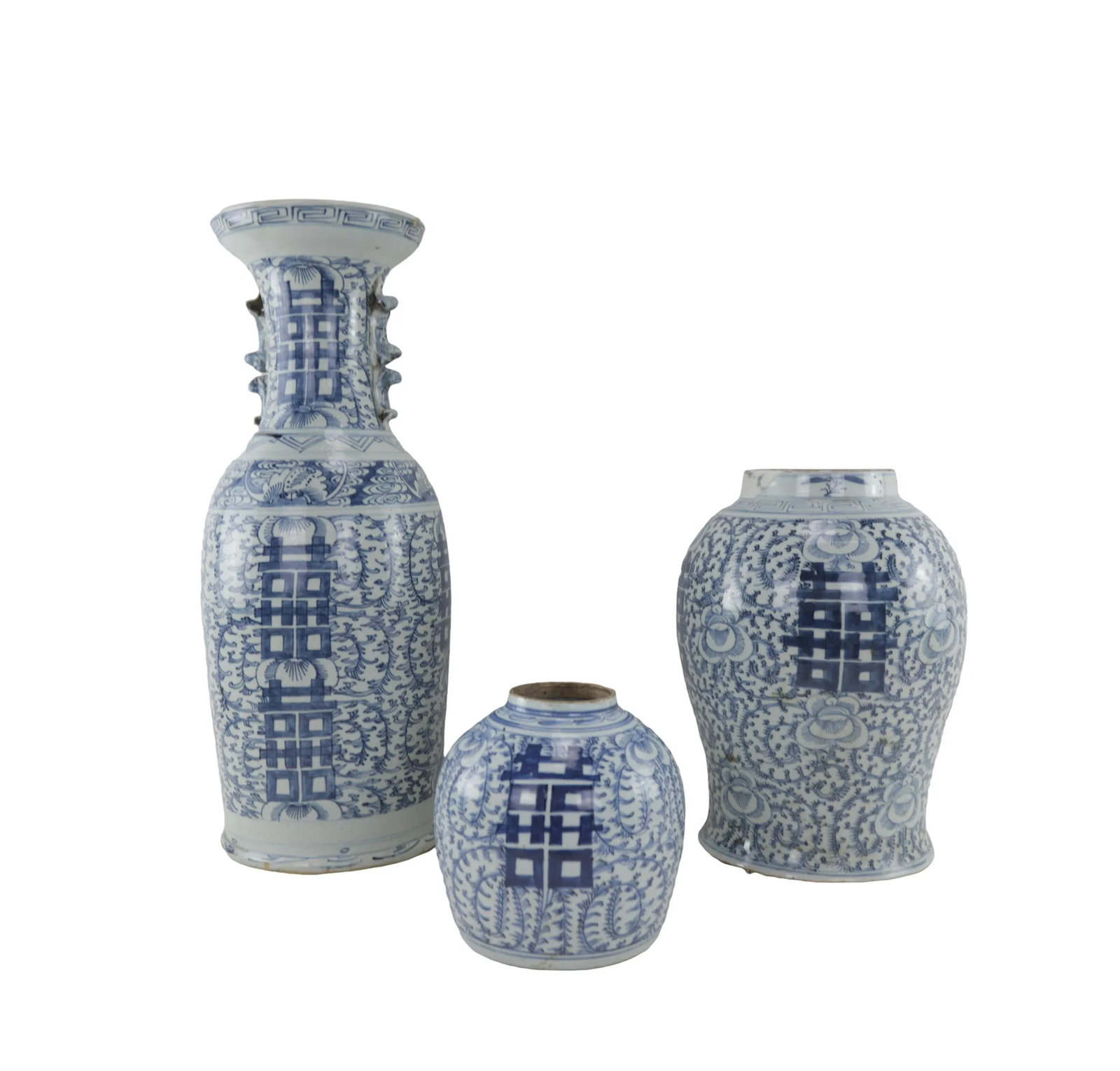 China Mid-Qing Blue and White Porcelain Ginger Jar. - 10