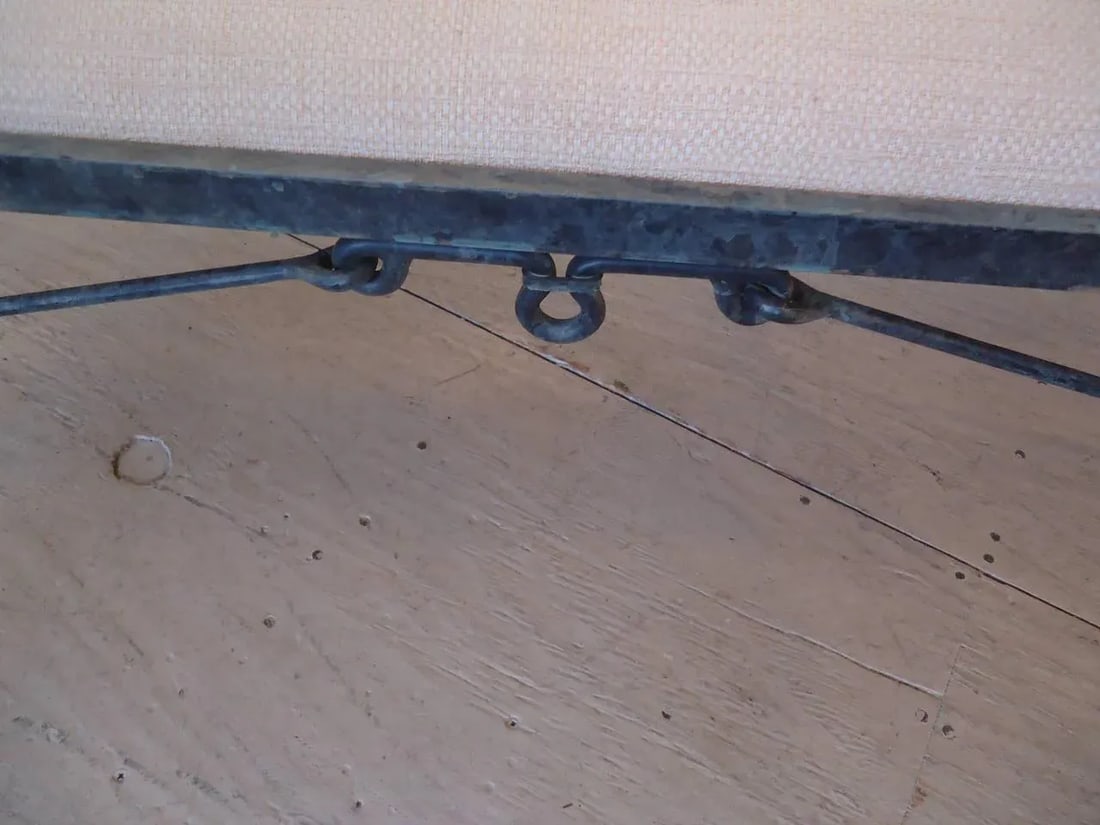 Neoclassical Iron Window Benches by Niermann Weeks - a Pair - 3