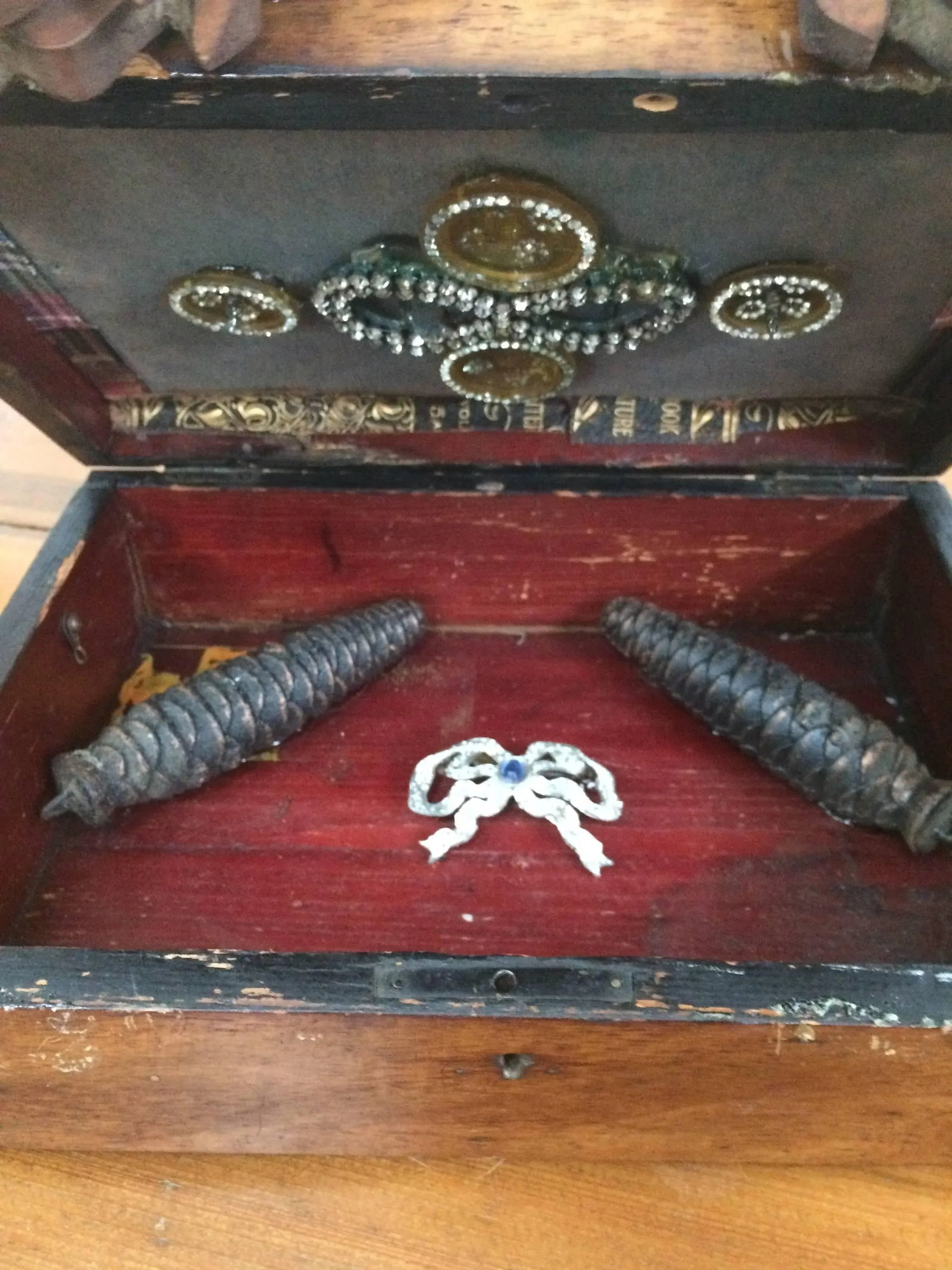 Mixed-Media Assemblage Treasure Box - 4